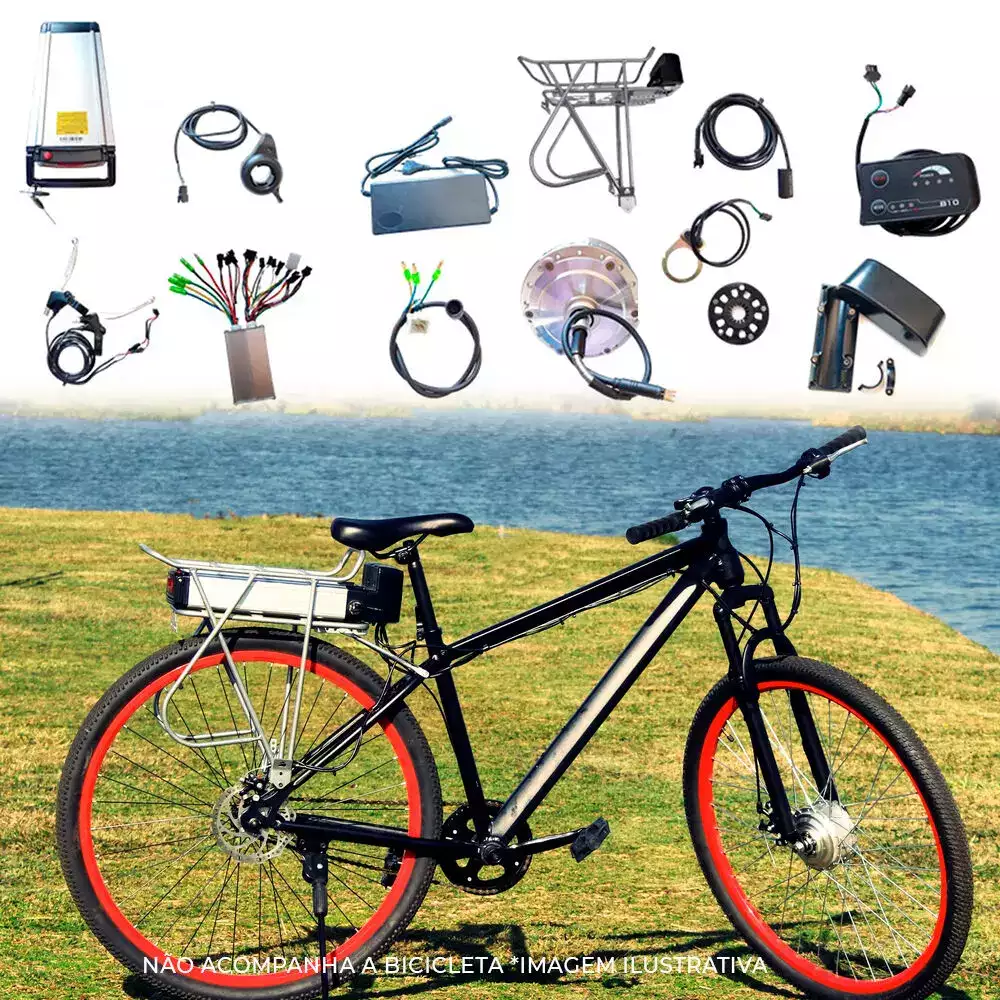 Bicicleta Elétrica Pronta ou Kit de Conversão? O que Compensa Mais em 2026? 4 Exemplo de Kit de Conversão Bike Elétrica