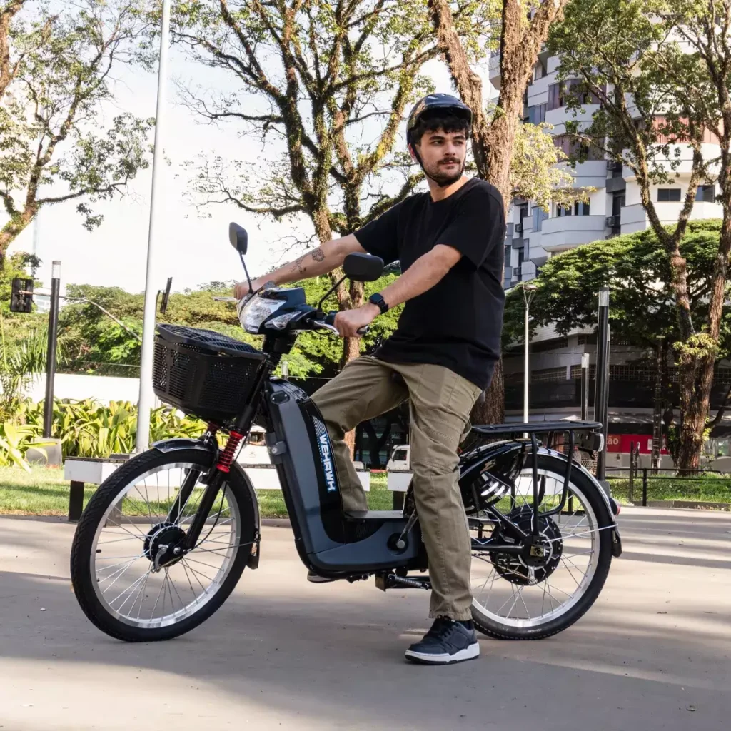 Bicicleta Elétrica Wehawk é Boa? A Melhor Alternativa à Sousa em 2026 (Review WX01) 12 Bicicleta Elétrica Wehawk - Review