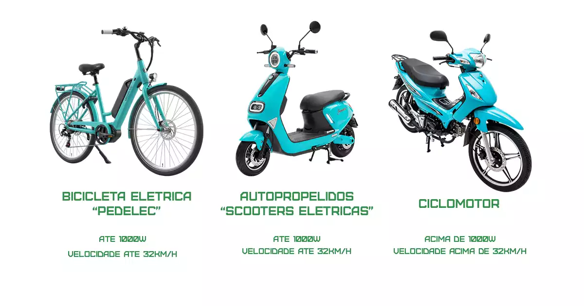 Diferença Autopropelido ou Ciclomotor